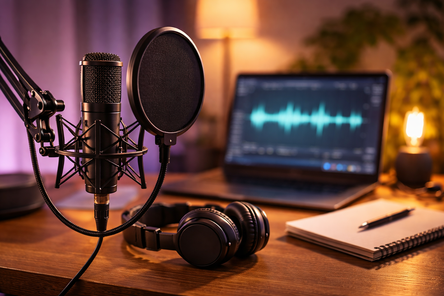 Studio podcast chuyên nghiệp